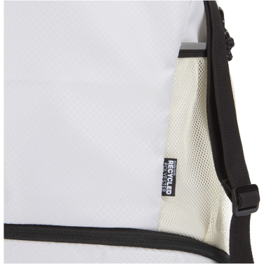 Лого трейд бизнес-подарки фото: Nomad спортивная сумка из переработанного материала GRS с завязками и нижним отделением на 18 л